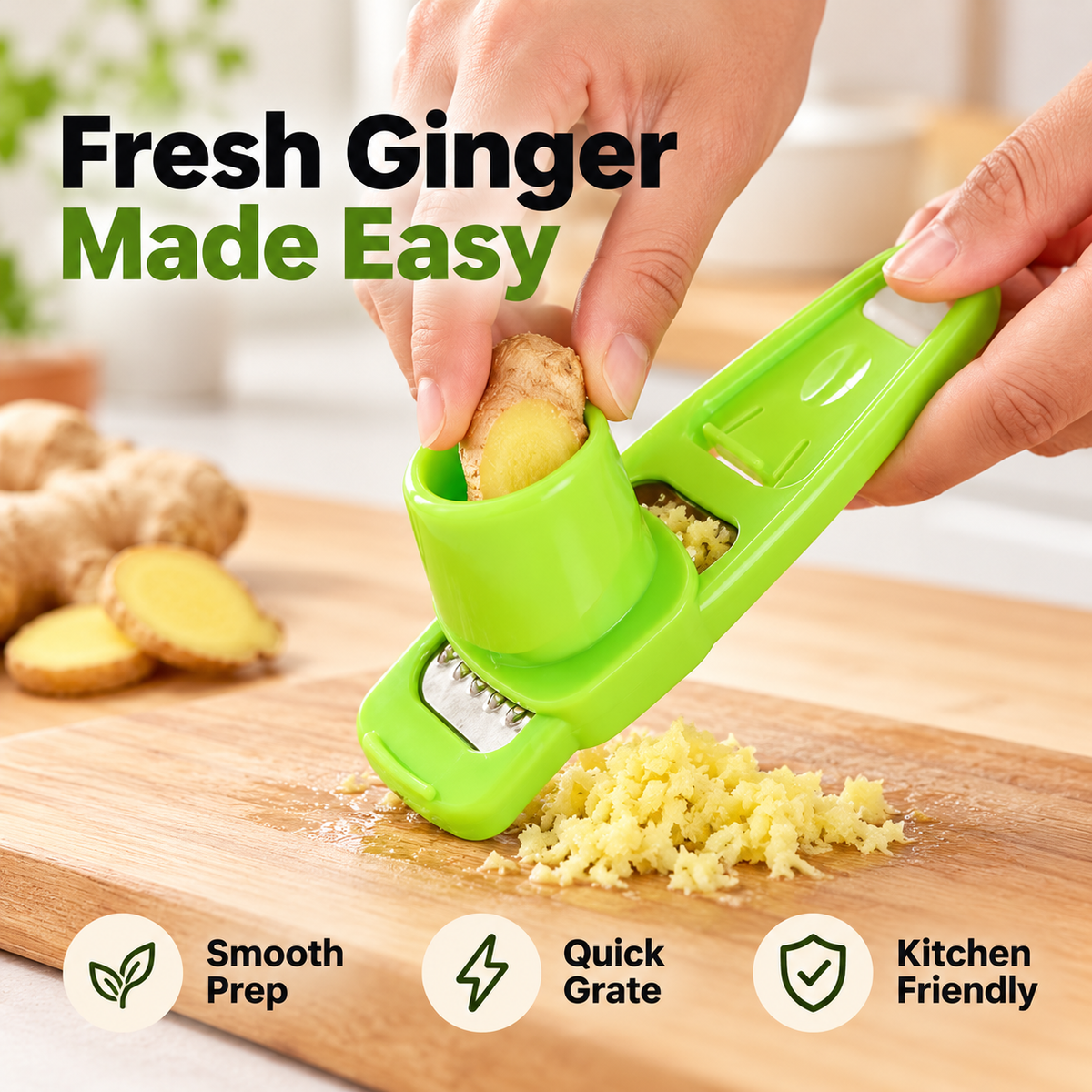 Manual Ginger & Garlic Grater