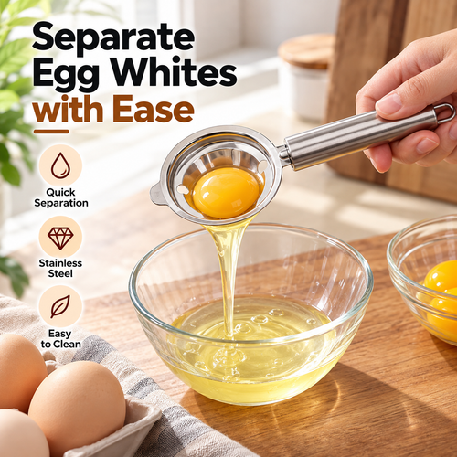 Stainless Steel Egg Separator
