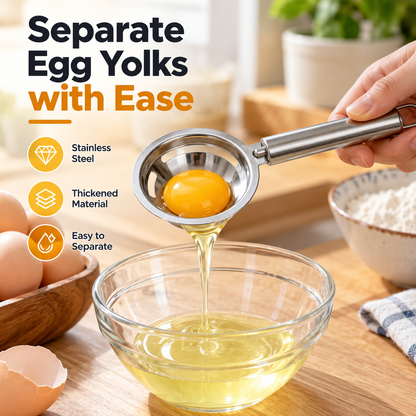 Stainless Steel Egg Separator